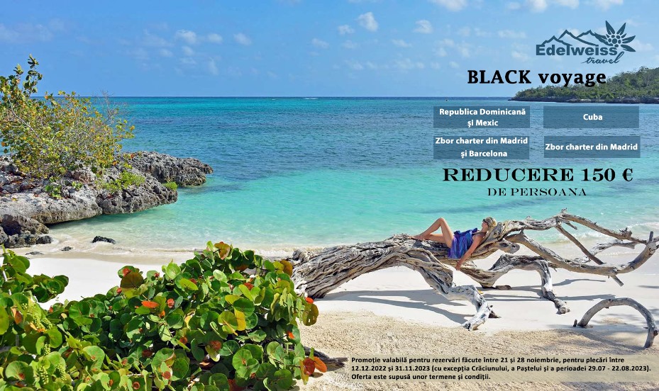 Black Voyage Caraibe -  reducere150 EUR de persoană